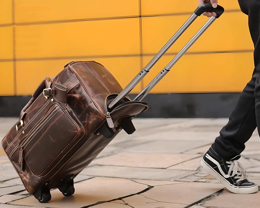 designer wheeled luggage
